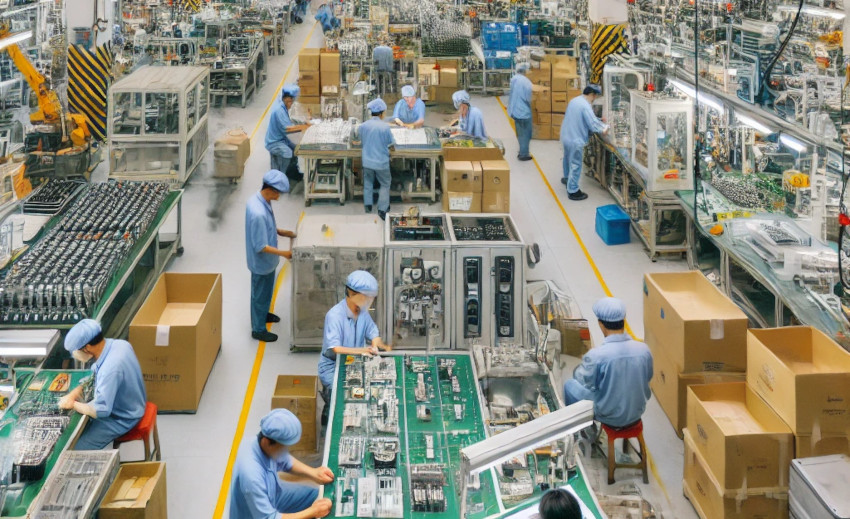 Inside a Vietnam Factory